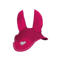 Bonnet anti-mouches Sweet Valentine HKM Rose / argenté Bonnet anti-mouches Sweet Valentine HKM Rose / argenté