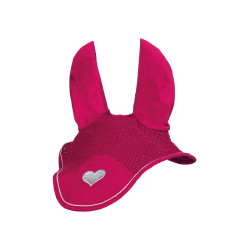 Bonnet anti-mouches Sweet Valentine HKM Rose / argenté Bonnet anti-mouches Sweet Valentine HKM Rose / argenté