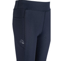 Legging Alice Kids fond intégral en silicone HKM Vert foncé