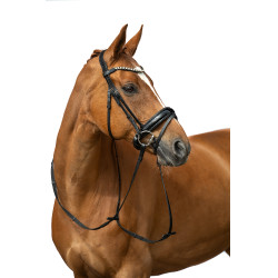 Bridon Fleur HKM Noir Bridon Fleur HKM Noir