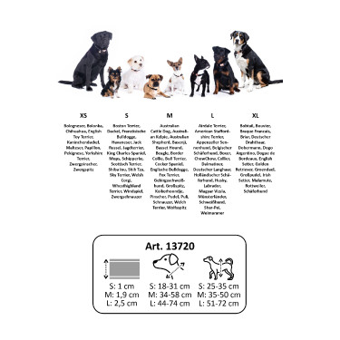 Harnais pour chien StepIn Anam Cara nylon HKM Harnais pour chien StepIn Anam Cara nylon HKM