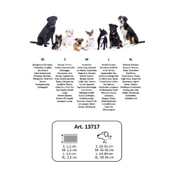 Collier de chien Anam Cara corde HKM Brandy