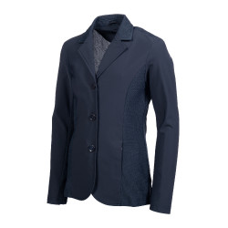 Veste de concours Hunter Kids HKM Bleu foncé