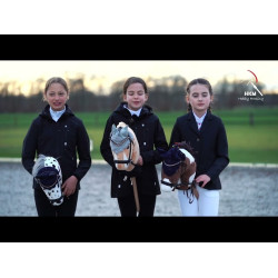 Hobby horse Bella HKM à roulettes Noir