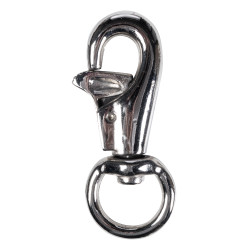 Mousqueton HKM à ressort à boulon Argenté Mousqueton HKM à ressort à boulon Argenté