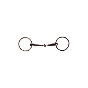Mors à anneaux anatomiques Rosegold 16 mm HKM Mors à anneaux anatomiques Rosegold 16 mm HKM