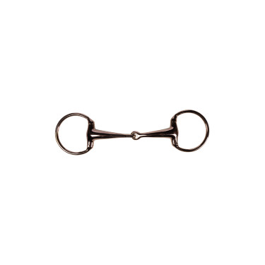 Mors à olive anatomique Rosegold 18 mm HKM Mors à olive anatomique Rosegold 18 mm HKM