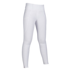 Legging HKM Lisa full seat silicone Blanc Legging HKM Lisa full seat silicone Blanc