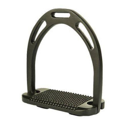 Étriers en aluminium Light HKM Noir