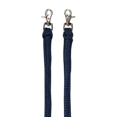 Licol éthologique avec rênes/longes HKM Bleu foncé
