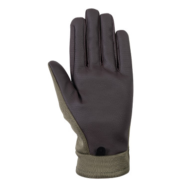 Gants HKM Lyon Vert olive Gants HKM Lyon Vert olive