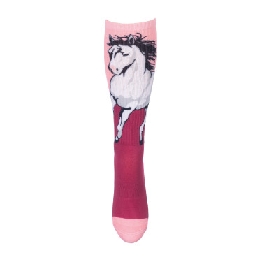 Chaussettes pour enfants Helsinki HKM Rose / lie de vin
