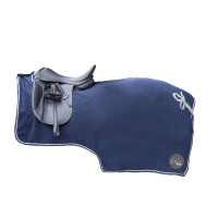 Couvre reins polaire HKM Bleu foncé Couvre reins polaire HKM Bleu foncé