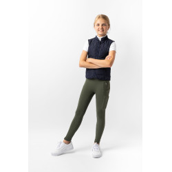 Veste matelassée classique  enfant Horze Bleu foncé peacoat Veste matelassée classique  enfant Horze Bleu foncé peacoat