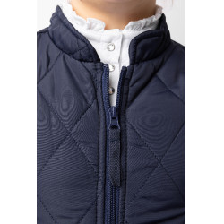 Veste matelassée classique  enfant Horze Bleu foncé peacoat Veste matelassée classique  enfant Horze Bleu foncé peacoat