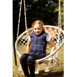 Veste matelassée classique  enfant Horze Bleu foncé peacoat Veste matelassée classique  enfant Horze Bleu foncé peacoat