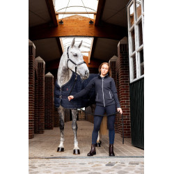 Couverture d'écurie Kingsley 150 g Horze Bleu marine foncé