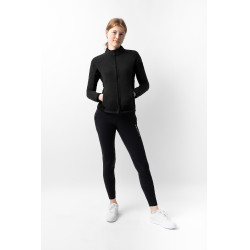 Veste d'équitation polaire stretch B Vertigo Cleo femme Noir