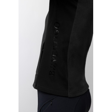 Veste d'équitation polaire stretch B Vertigo Cleo femme Noir