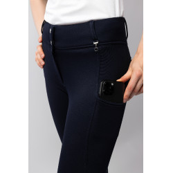 Pantalon Thermique Fond intégral Mira femme Horze Marine foncé Bleu Pantalon Thermique Fond intégral Mira femme Horze Marine foncé Bleu