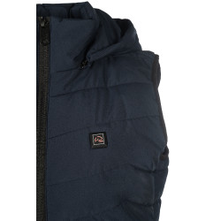 Gilet sans manches chauffant HKM High Temperature Style sans batterie Bleu foncé Gilet sans manches chauffant HKM High Temperature Style sans batterie Bleu foncé
