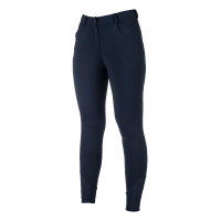 Pantalon HKM chauffant Comfort Style 1/1 siliconne sans batterie femme Bleu foncé Pantalon HKM chauffant Comfort Style 1/1 siliconne sans batterie femme Bleu foncé