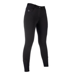 Pantalon HKM chauffant Comfort Style 1/1 siliconne sans batterie femme