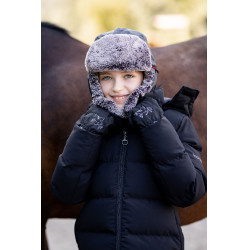 Chapeau pour enfant Horze Pegasus JR Noir caviar