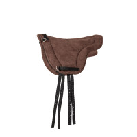 Tapis de monte à cru synthétique Horze Marron
