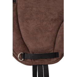 Tapis de monte à cru synthétique Horze Marron