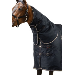 Couverture d'extérieur B Vertigo Georgina avec couvre-cou 400 g Bleu marine Couverture d'extérieur B Vertigo Georgina avec couvre-cou 400 g Bleu marine