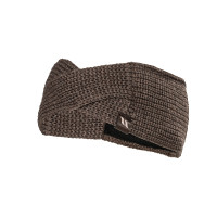 Bandeau Back on Track Nora en laine torsadée Bleu pétrole Bandeau Back on Track Nora en laine torsadée Bleu pétrole