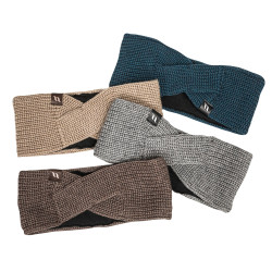 Bandeau Back on Track Nora en laine torsadée Bandeau Back on Track Nora en laine torsadée