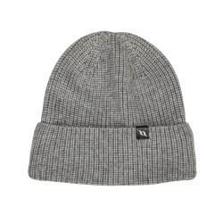 Bonnet Back on Track Ava en laine avec revers Gris