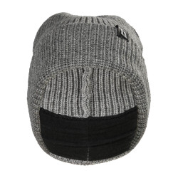 Bonnet Back on Track Ava en laine avec revers Gris
