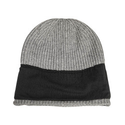 Bonnet Back on Track Ava en laine avec revers Gris
