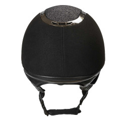 Casque EQ3 Pardus Microfibre avec molette Back on Track Noir pailleté