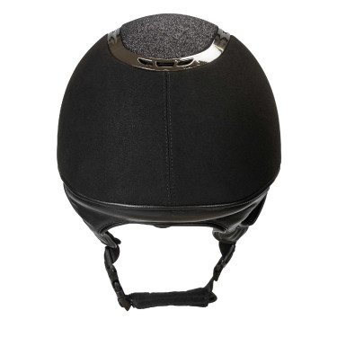 Casque EQ3 Pardus Microfibre avec molette Back on Track Noir pailleté