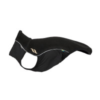 Couverture Back on Track pour chien pull-over polaire Eddie Noir
