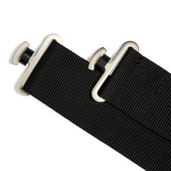 Ensemble de sangles ventrales pour chevaux Back on Track Noir Ensemble de sangles ventrales pour chevaux Back on Track Noir