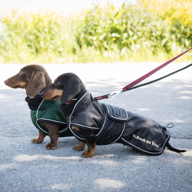 Manteau long pour chien Back on Track Buddy Noir