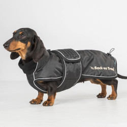 Manteau long pour chien Back on Track Buddy Noir