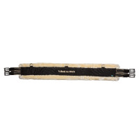 Sangle mixte avec fausse fourrure style Dalby Back on Track Noir