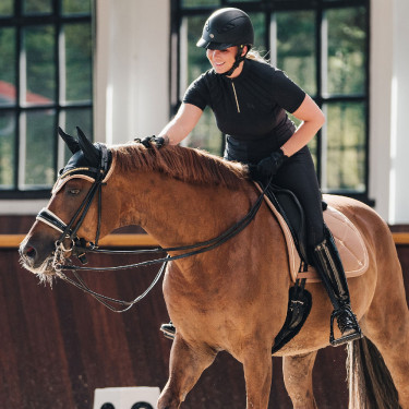 Bonnet cheval Night Collection Back On Track Nougat Marron