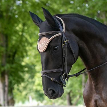 Bonnet cheval Night Collection Back On Track Nougat Marron