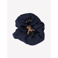 Chouchou LeMieux avec Crystal Hair Net Marine / blonde Chouchou LeMieux avec Crystal Hair Net Marine / blonde