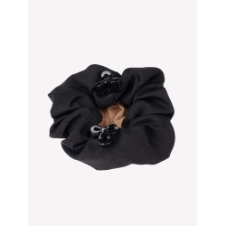 Chouchou LeMieux avec Crystal Hair Net Noir / blonde