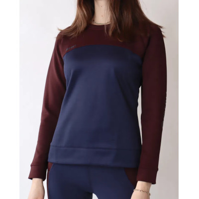 Sweatshirt Montar bi color femme