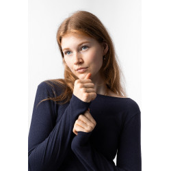 Chemise de sous-vêtements thermiques Horze Tess Bleu polaire Bleu marine Chemise de sous-vêtements thermiques Horze Tess Bleu polaire Bleu marine