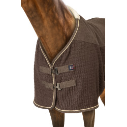 Couverture séchante B Vertigo High Altitude en mélange de laine Brun boue Beige Couverture séchante B Vertigo High Altitude en mélange de laine Brun boue Beige